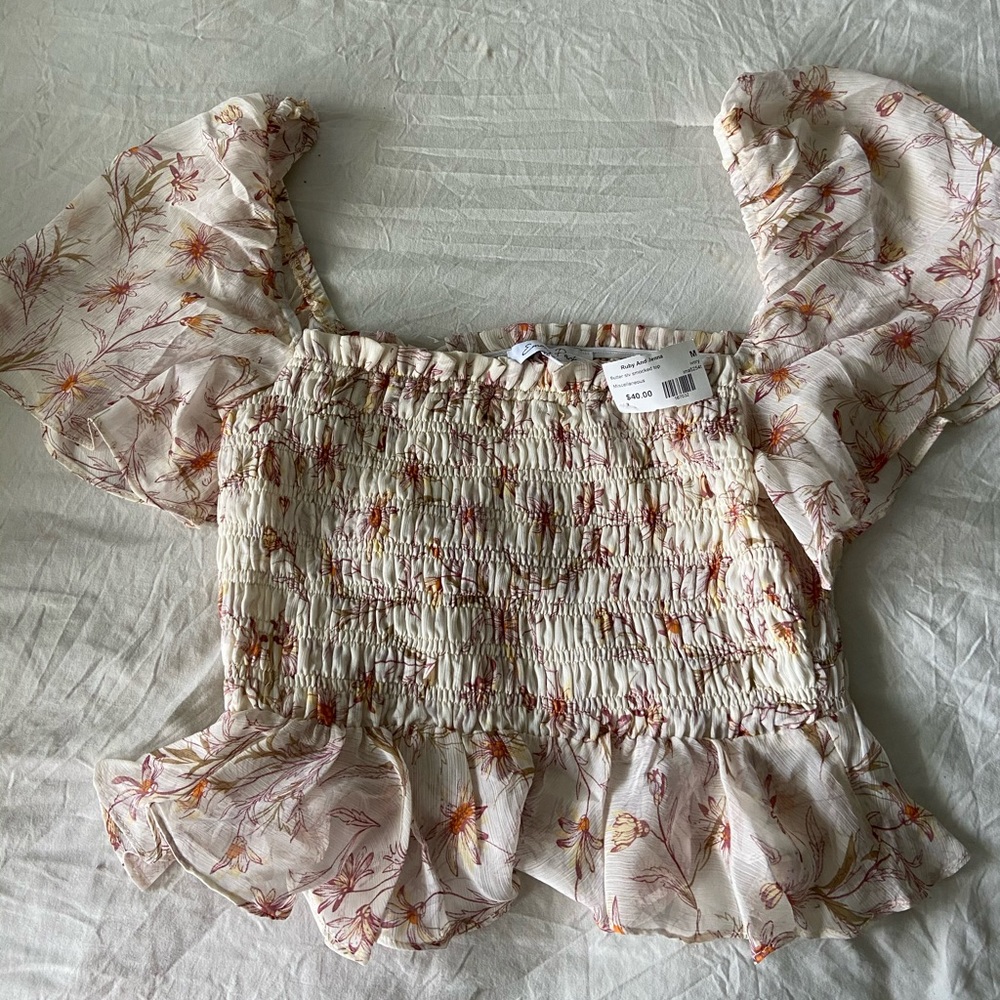 Ruffle shirt